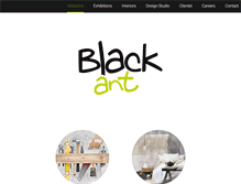 Tablet Screenshot of blackant.co.in